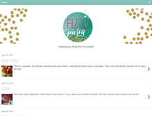 Tablet Screenshot of fizzyparty.com